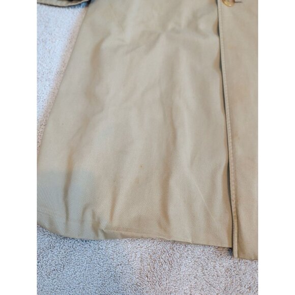 Vintage 80’s Aquascutum Trench Coat Overcoat Mens Aqua 5 XXL Punk Blokecore Vtg - Picture 8 of 16